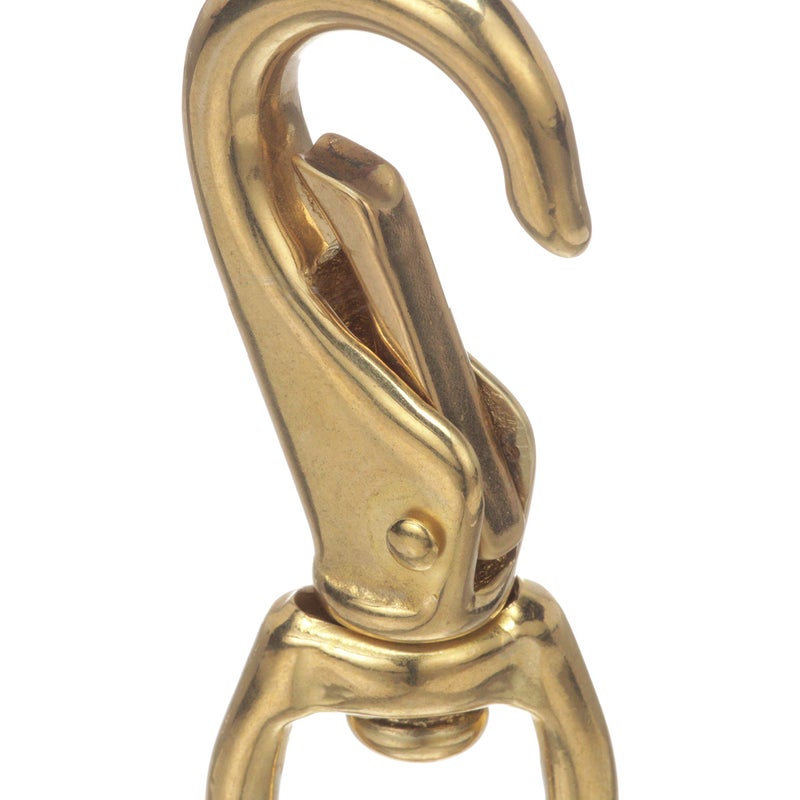 Seachoice Swivel Eye Snap, Cast Brass, Size #3, 4-1/2 In. Long, 3/4 In. ID Eye - Image 4